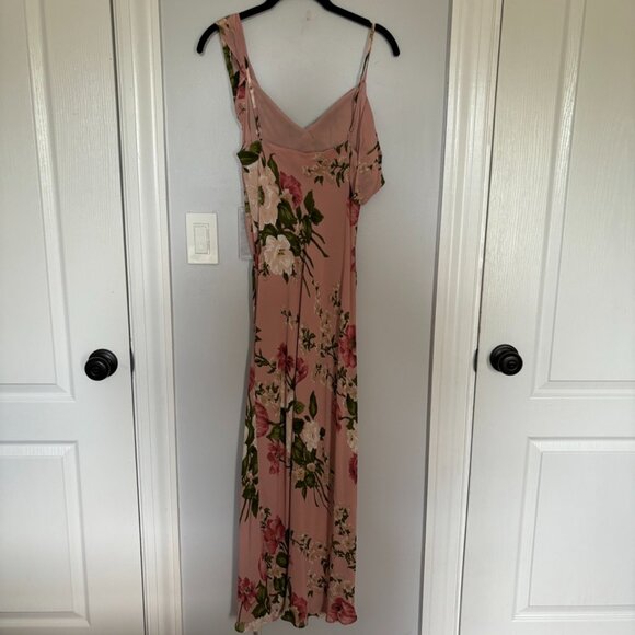 Reformation Reya Dress in Rose Garden - Picture 5 of 12